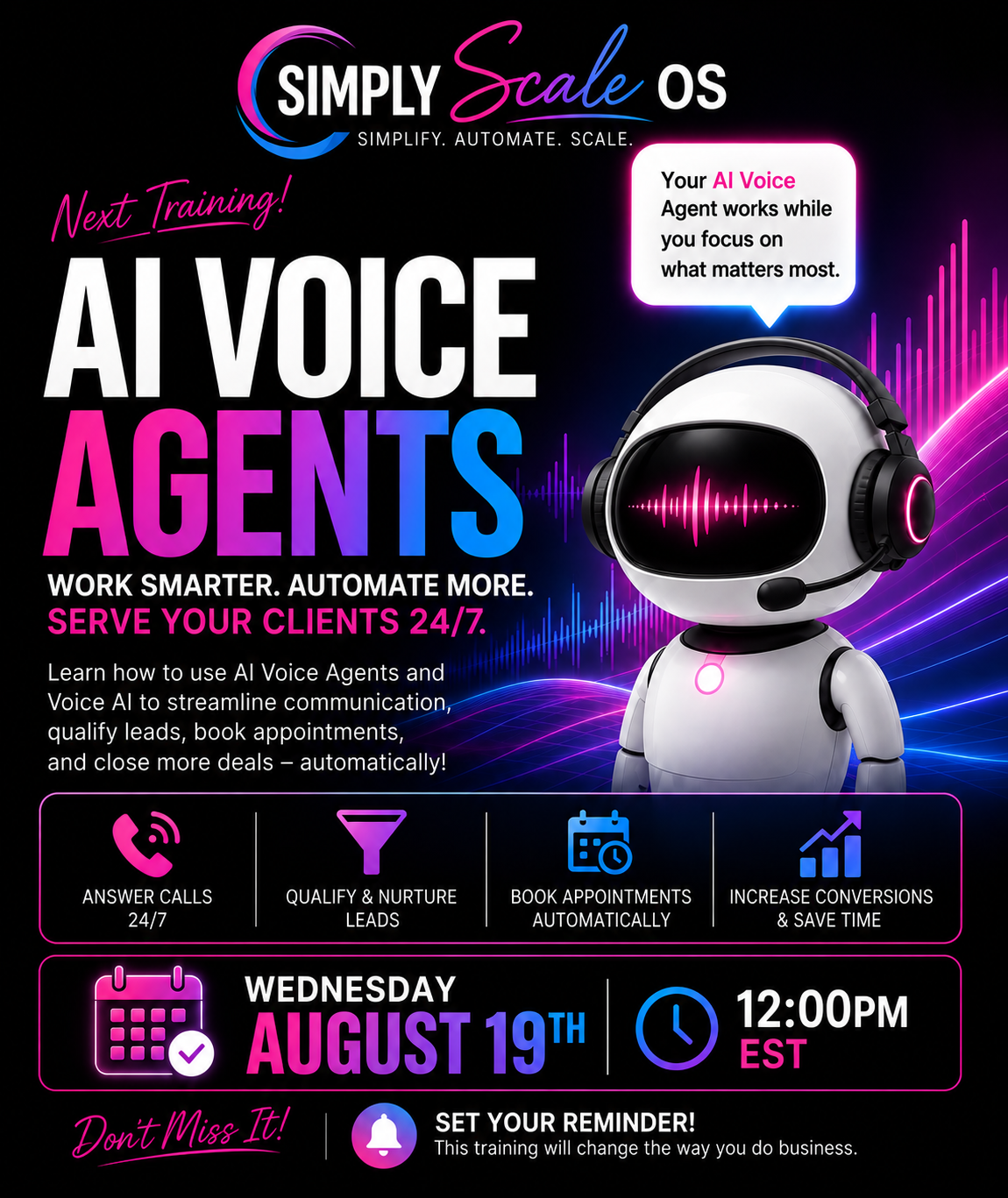 Training: AI Voice Agents