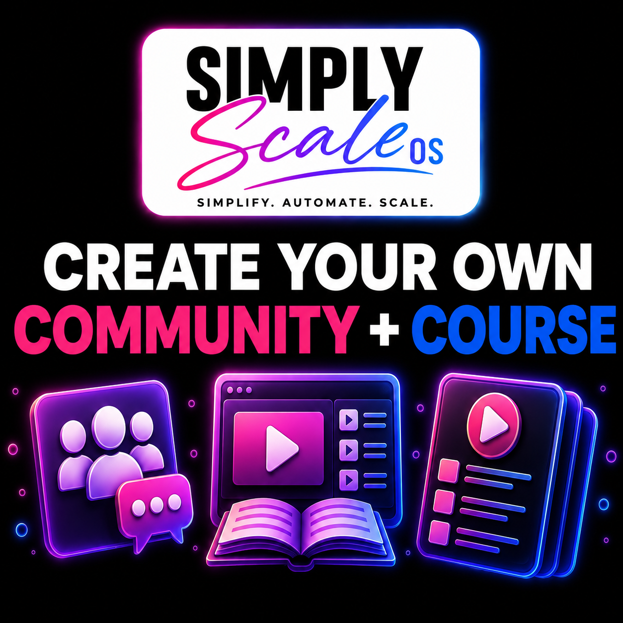 Training: Create Your Own Community and Course